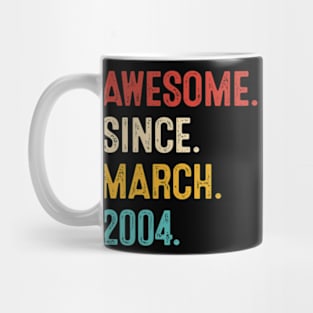 vintage march 2004 birthday Mug